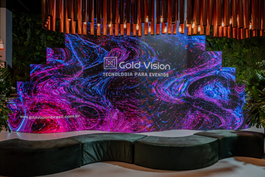 Locação de Painel de LED curvo em Belo Horizonte