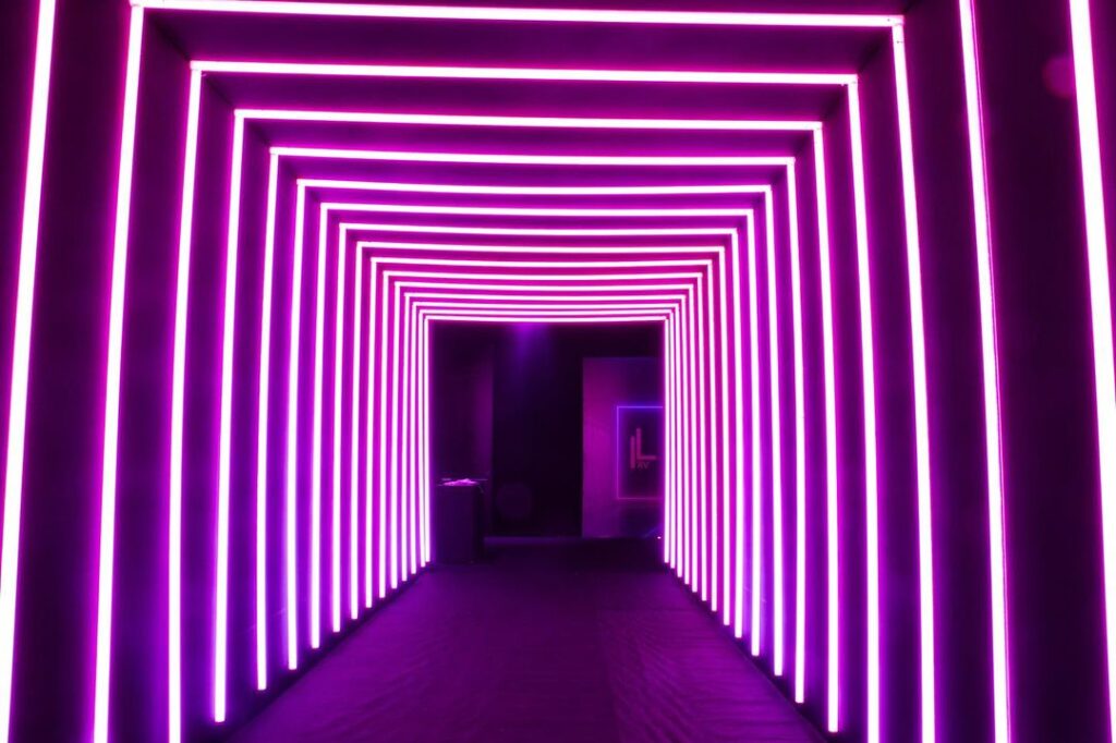 Túnel LED Neon